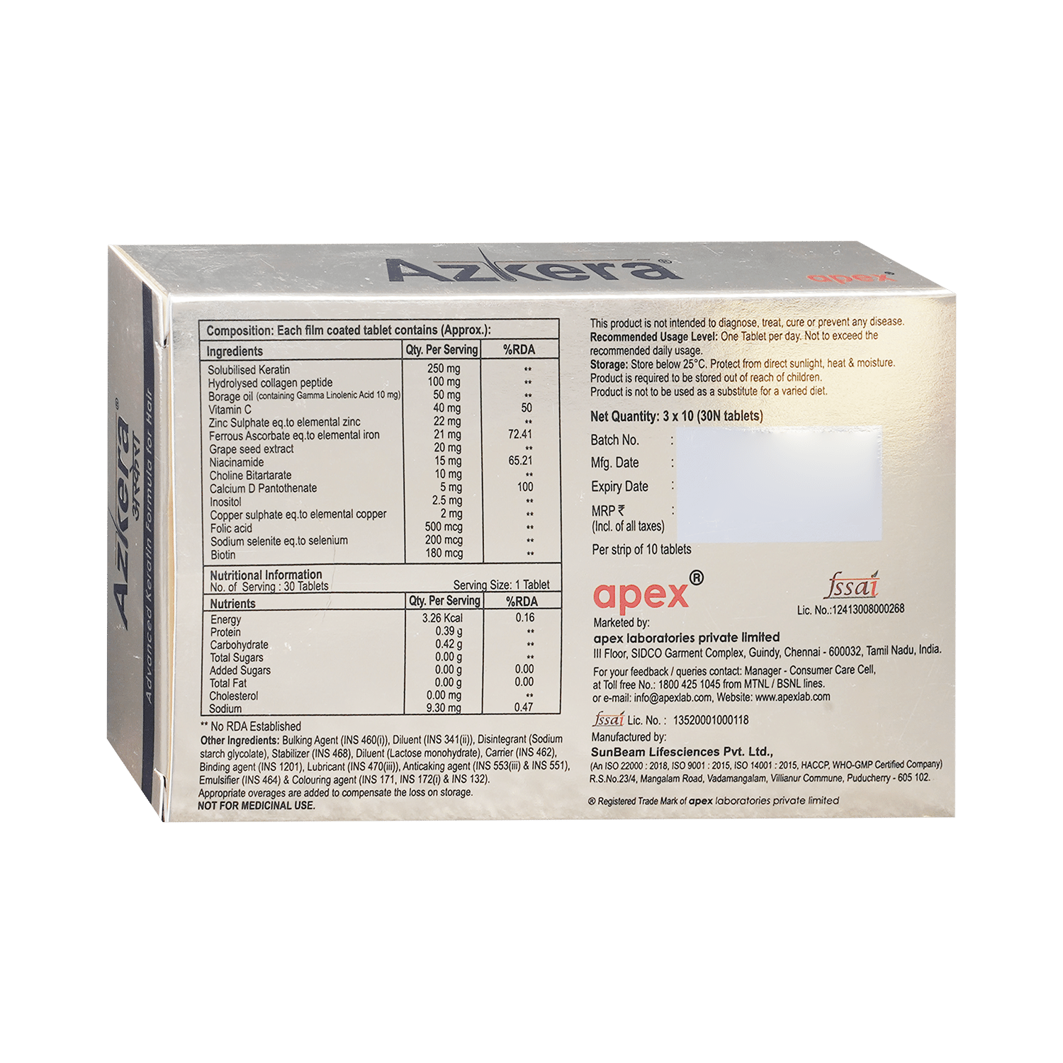 Azkera Tablet - Image 3