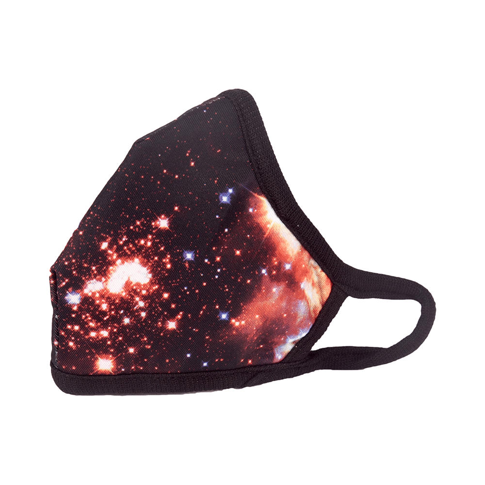 Advind Healthcare Smog-Guard N99 Pollution Mask for Kids Small without Valve Galaxy Design, Star Design & Red Polka Design - Image 5