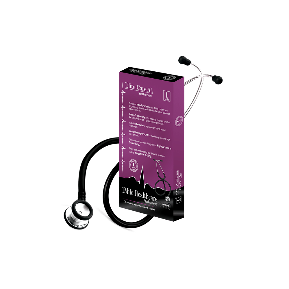 1Mile Healthcare Elite Care AL Stethoscope - Image 2