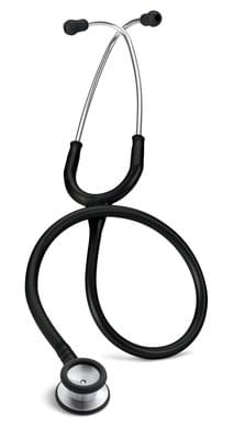 3M Littmann 2113 Pediatric Stethoscope, 28 inch Black - Image 1
