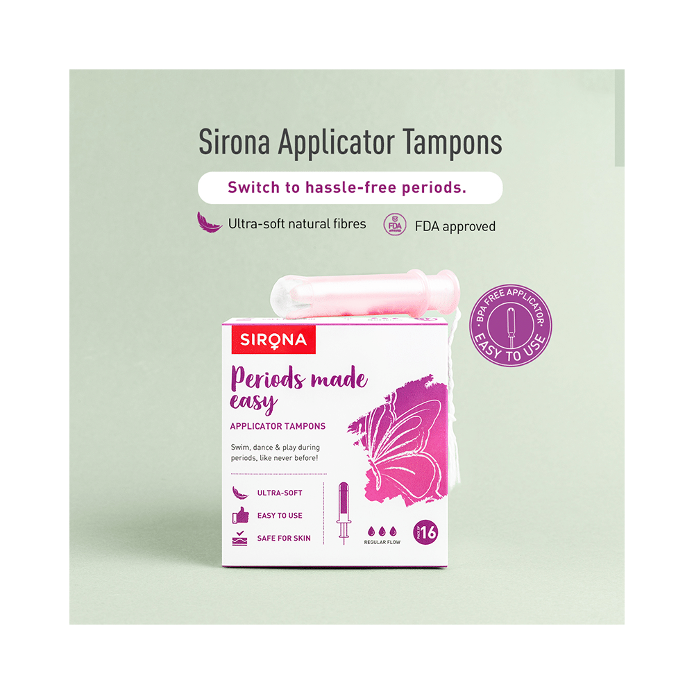 Sirona Premium Applicator Normal Flow Tampons - Image 4