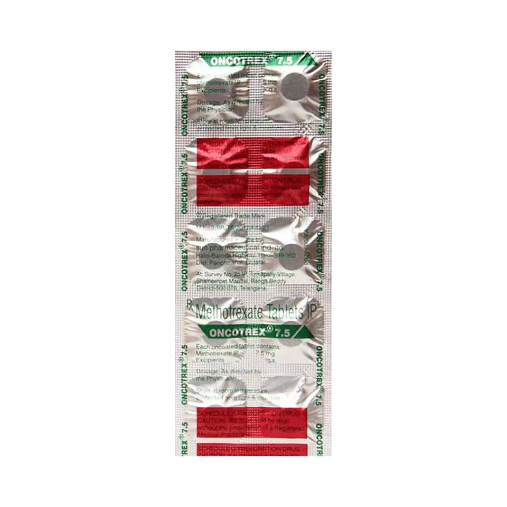 Oncotrex 7.5 Tablet - Image 2