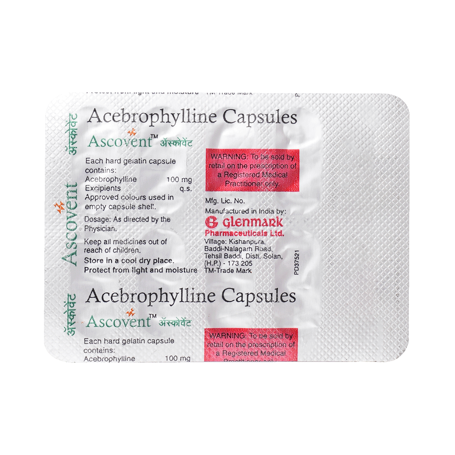 Ascovent 100mg Capsule - Image 3