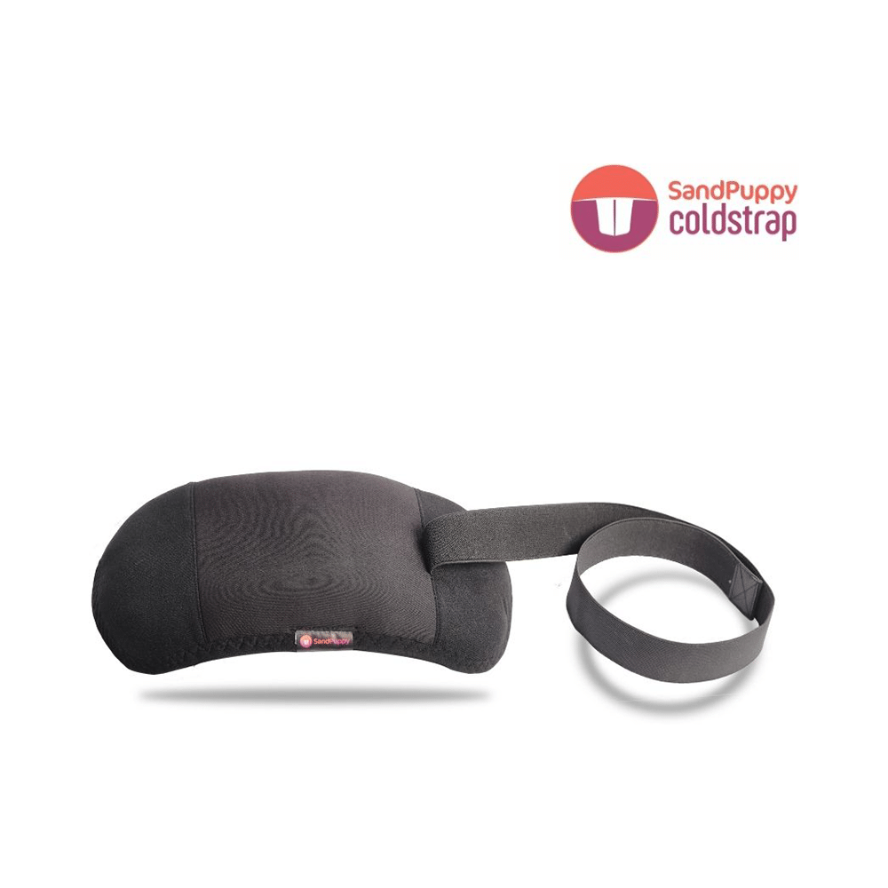 SandPuppy Combo Pack of Coldstrap Cold Compression Therapy Black & Strappr Wireless Joint Pain Relief Medium - Image 3