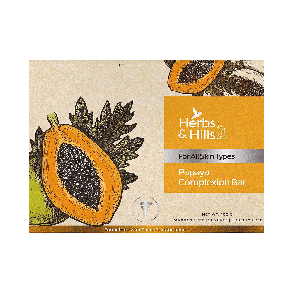 Herbs & Hills Papaya Complexion Soap - Image 1