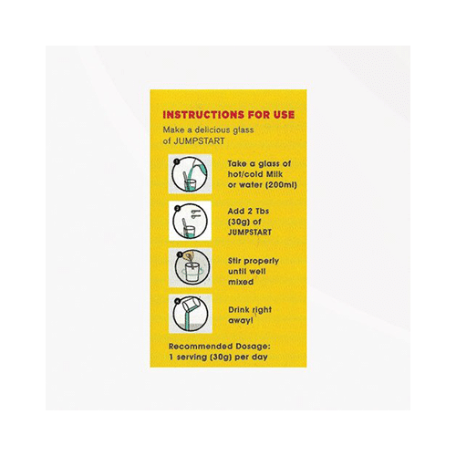 Jump Start Nutritional Immuno Booster Supplement Chocolate - Image 3