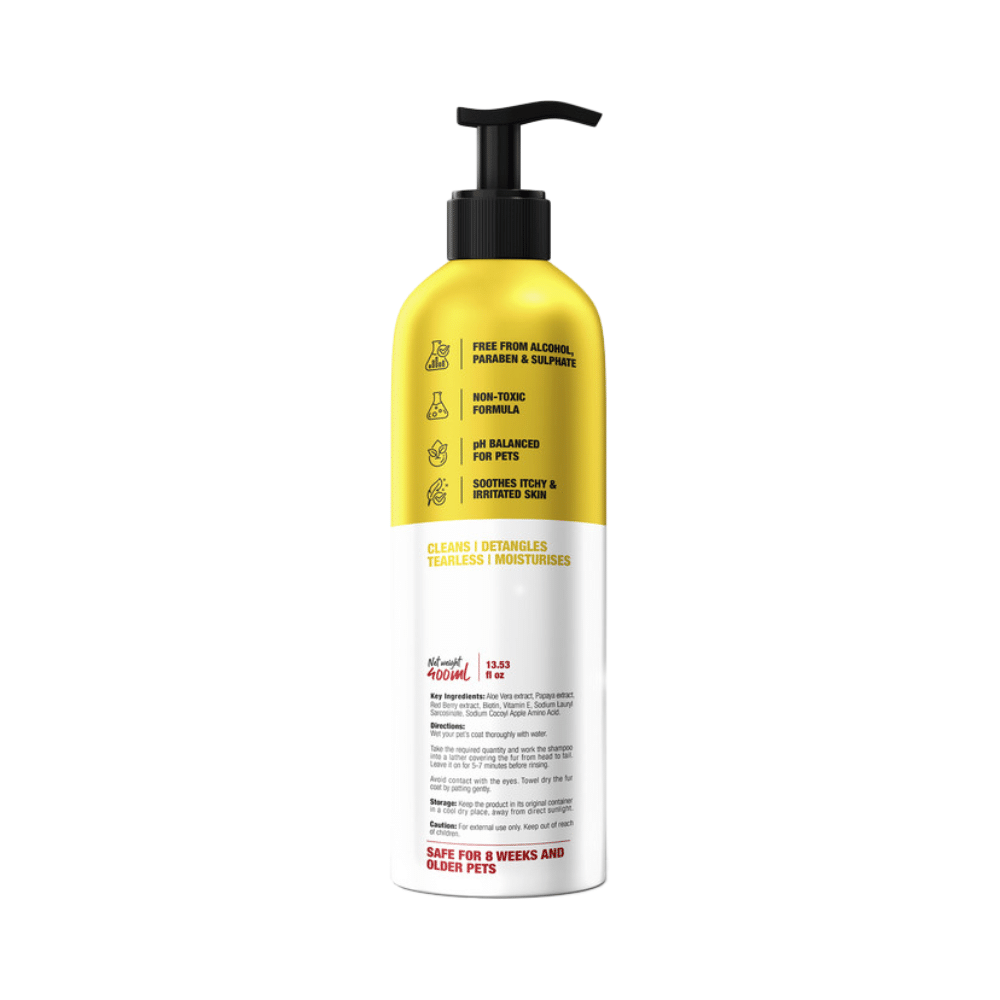 Wagging Tails Slick & Shine Shampoo for Dogs & Cats (400ml Each) - Image 2