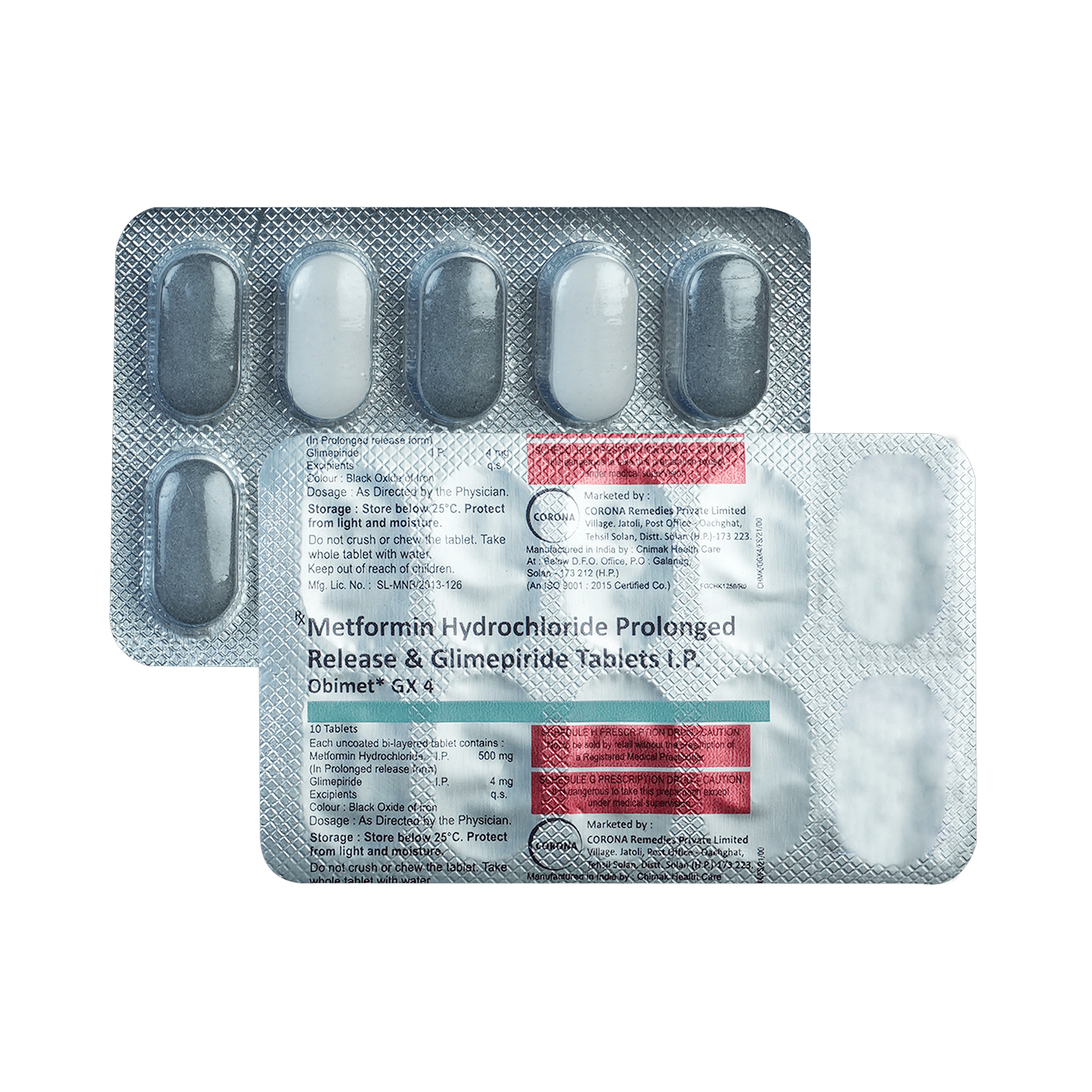 Obimet GX 4 Tablet PR