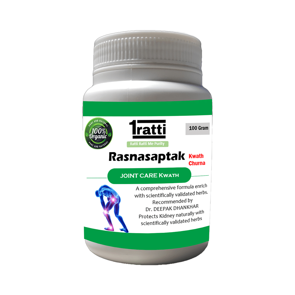 1ratti Rasnasaptak Kwath Churna (100gm Each) - Image 1