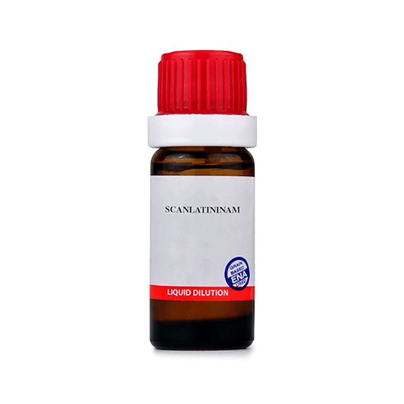 Bjain Scanlatininam Dilution 10M CH