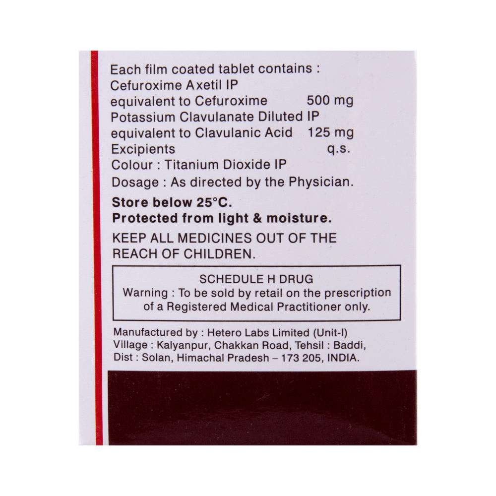 Cetil-CV 500 Tablet - Image 3