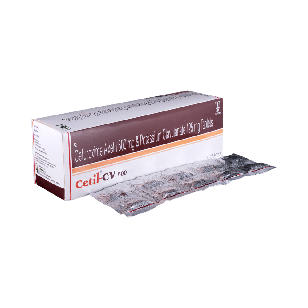 Cetil-CV 500 Tablet - Image 1