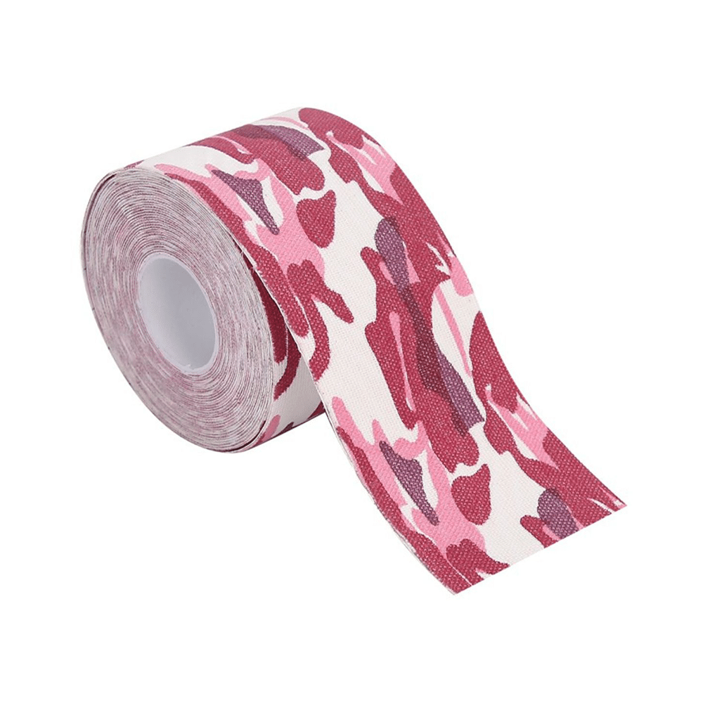 Healthtrek Printed Kinesiology Tape for Physiotherapy Pink
