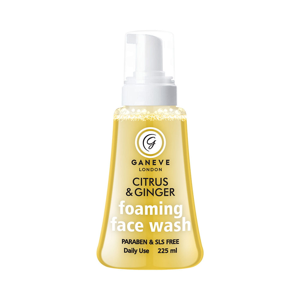 Ganeve London Foaming Face Wash Citrus & Ginger - Image 1