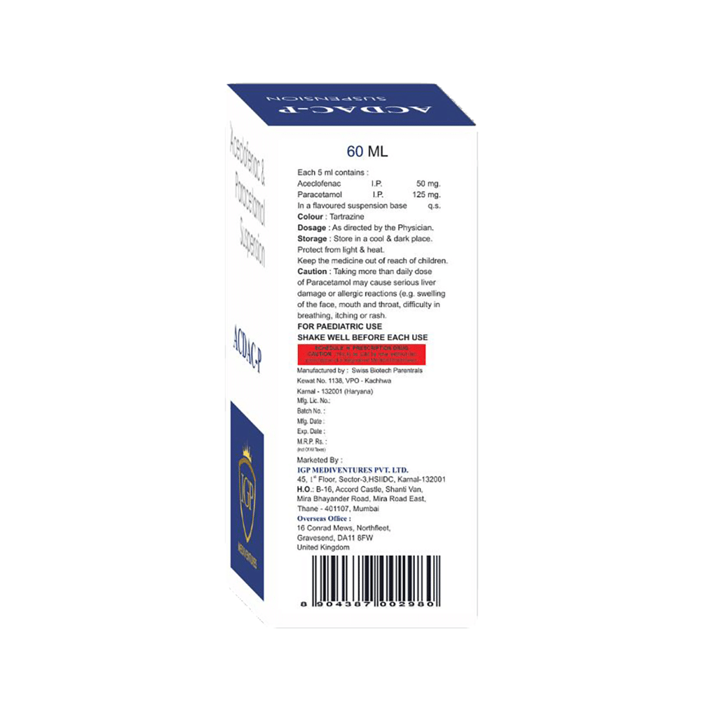 Acdac-P Oral Suspension - Image 2