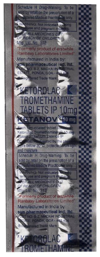 Ketanov 10 Tablet