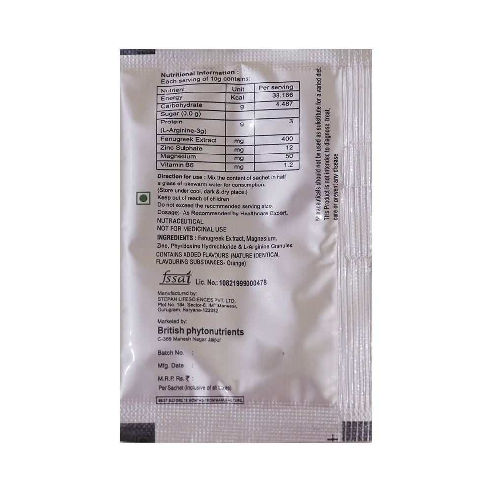 British Phytonutrients Desire-X Sachet (10gm Each) - Image 4