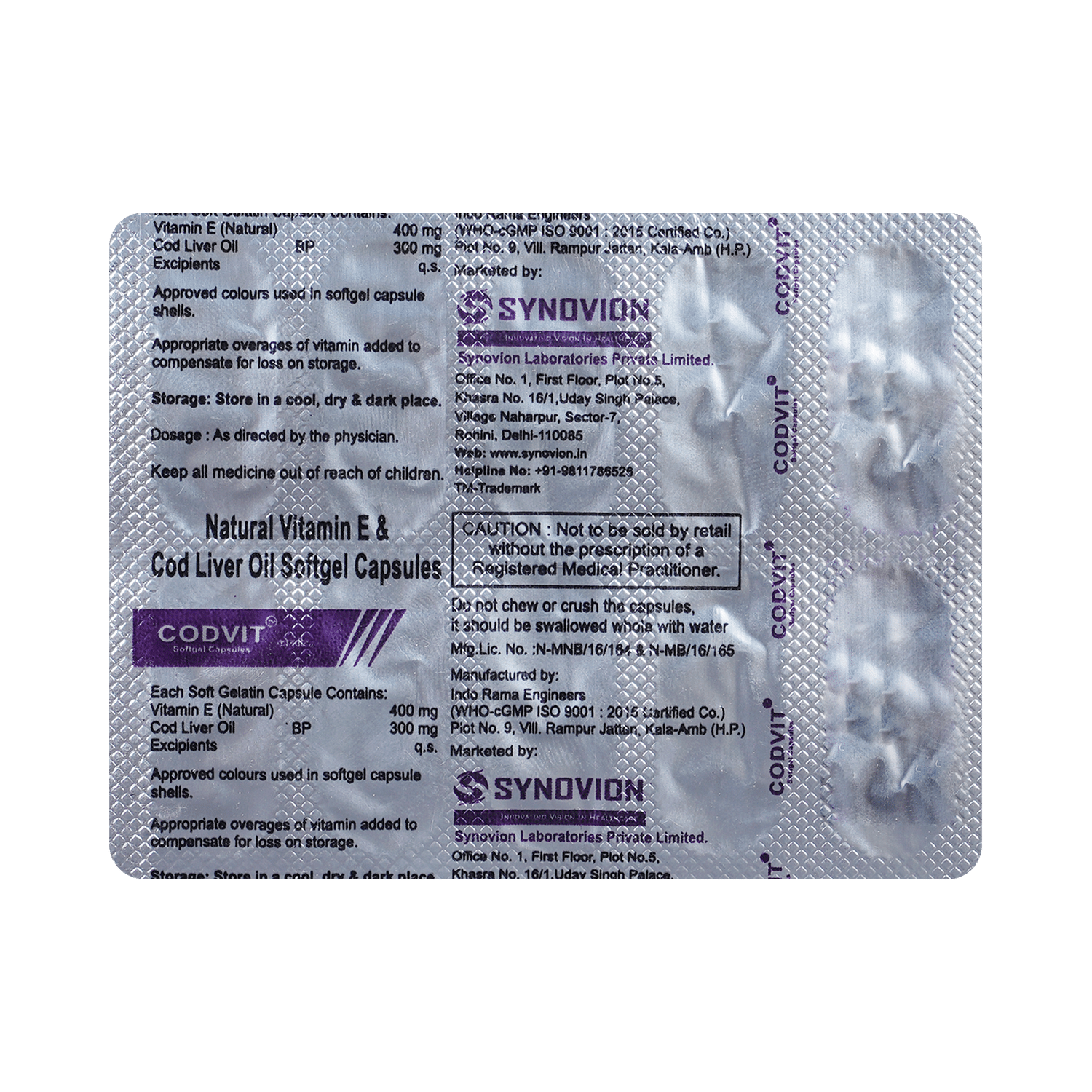 Codvit Softgel Capsule - Image 5
