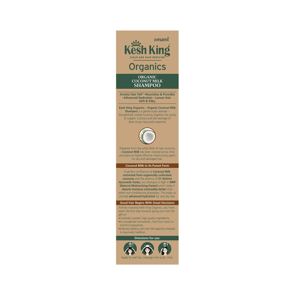 Kesh King Organic Coconut Milk Shampoo - Image 2