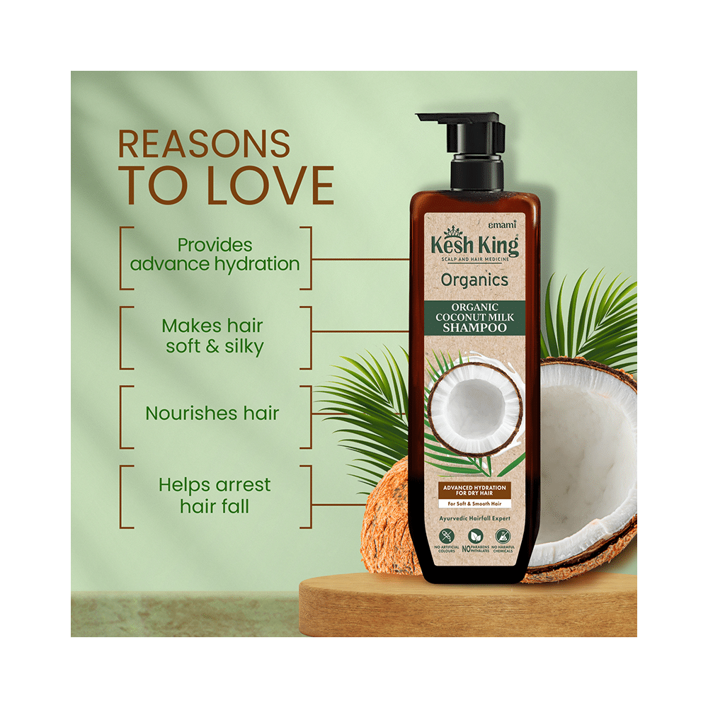 Kesh King Organic Coconut Milk Shampoo - Image 9