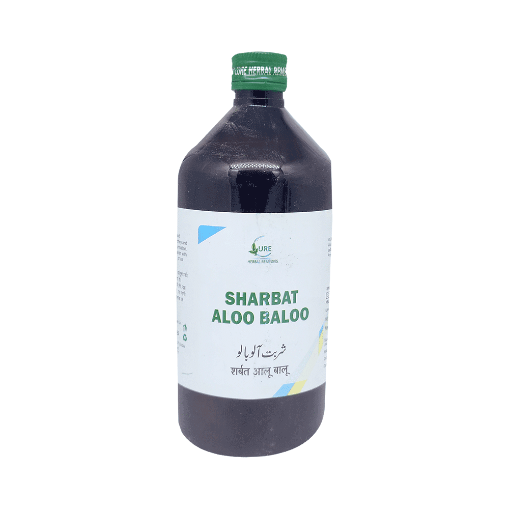 Cure Herbal Remedies Sharbat Aloo Baloo - Image 1