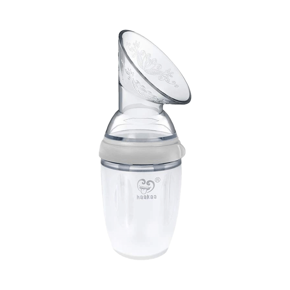 Haakaa Multifunction Silicon Breast Pump Grey