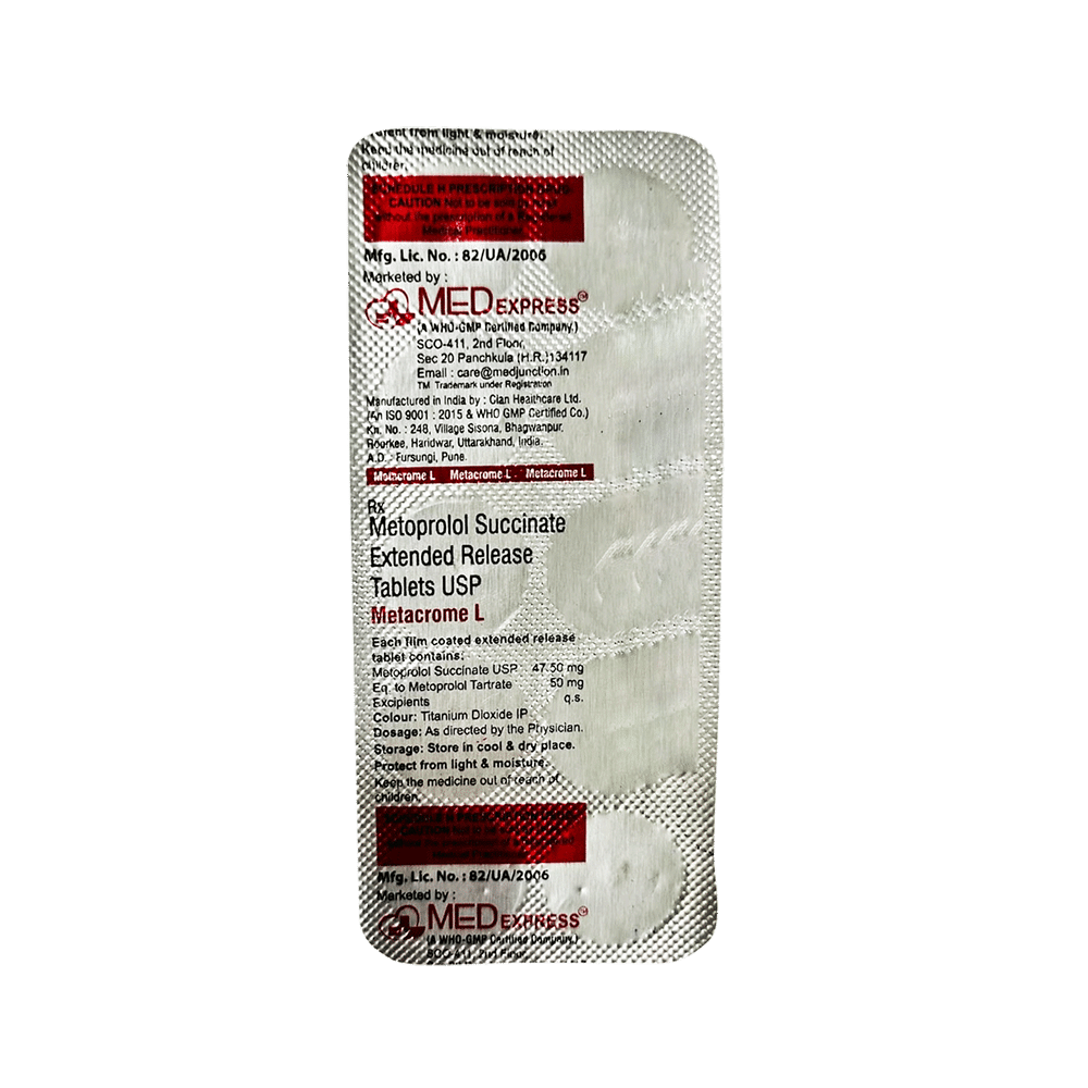 Metacrome L Tablet ER - Image 2