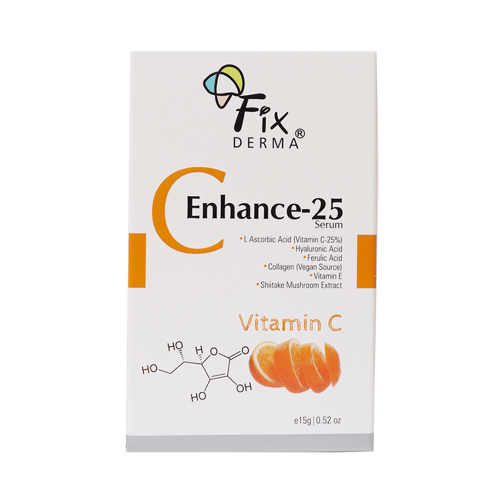 Fixderma C Enhance 25 Serum with Vitamin C | Reduces Dark Spots, Pigmentation & Wrinkles - Image 1