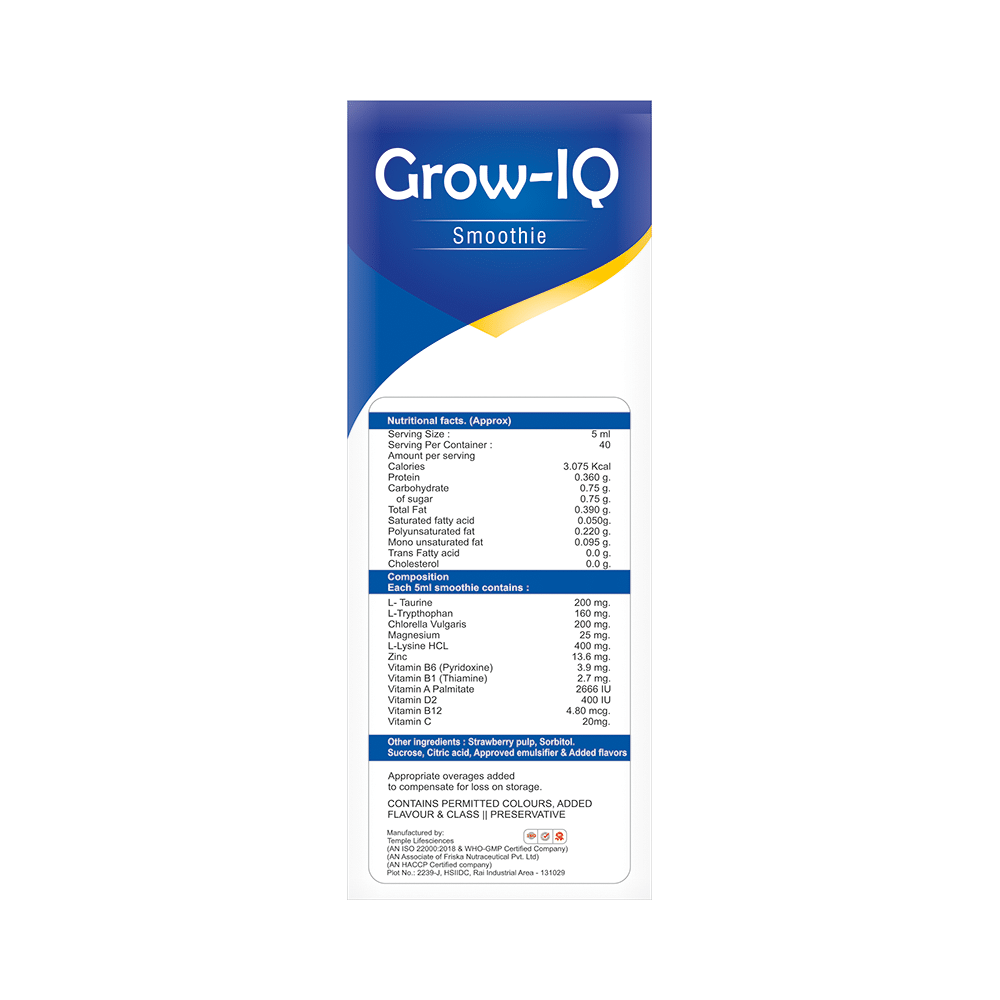Grow IQ Smoothie - Image 3