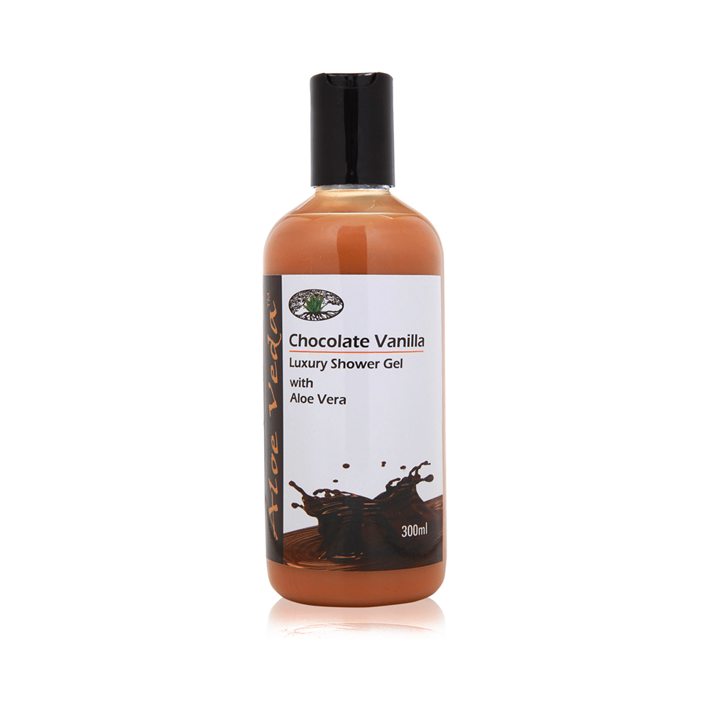 Aloe Veda Luxury Shower Gel Chocolate Vanilla - Image 1