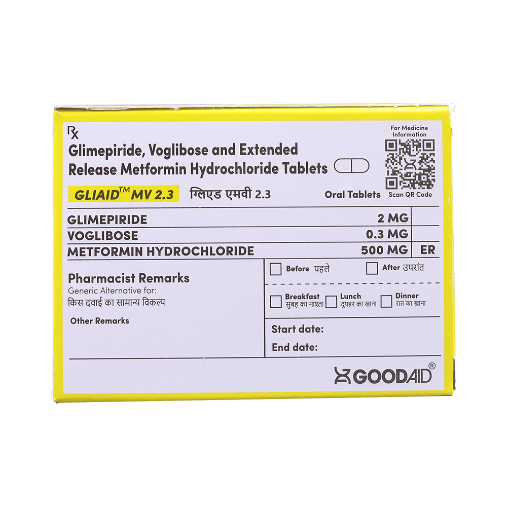 Gliaid MV 2.3 Tablet ER