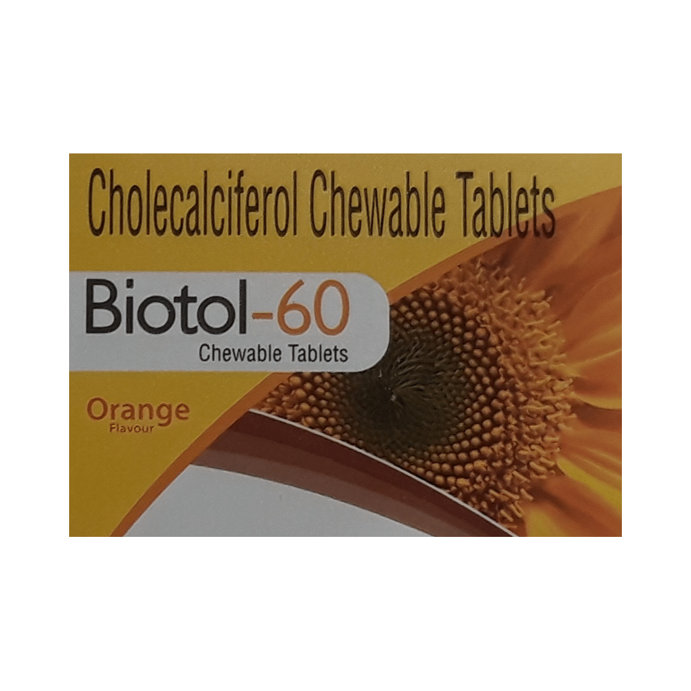 Biotol 60 Chewable Tablet Orange