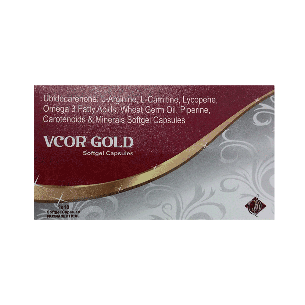 Vcor Gold Soft Gelatin Capsule - Image 1