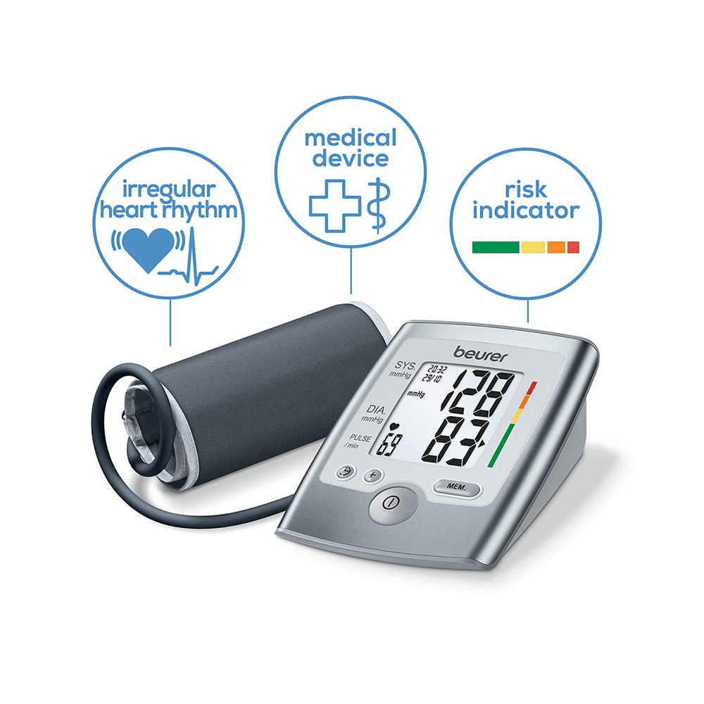 Beurer BM 35 Blood Pressure Monitor Silver - Image 2