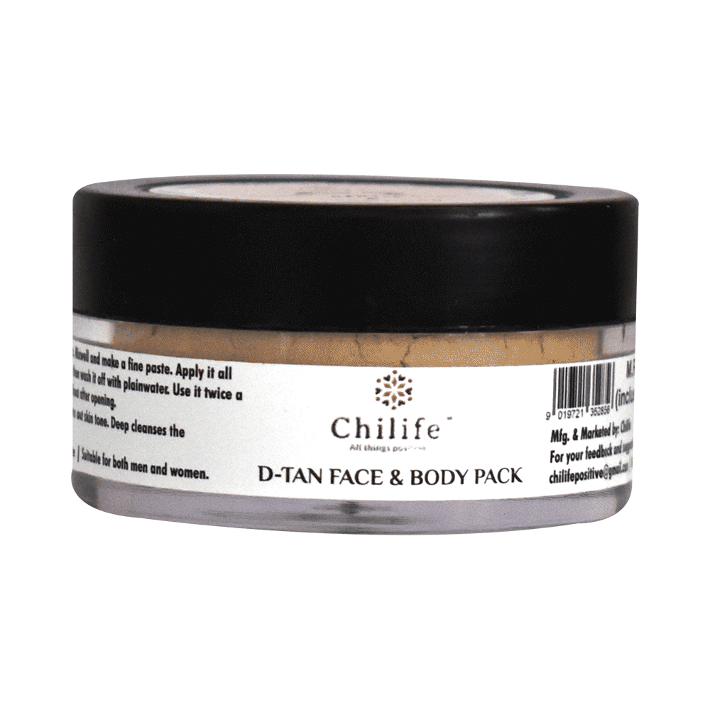 Chilife D-Tan Face & Body Pack