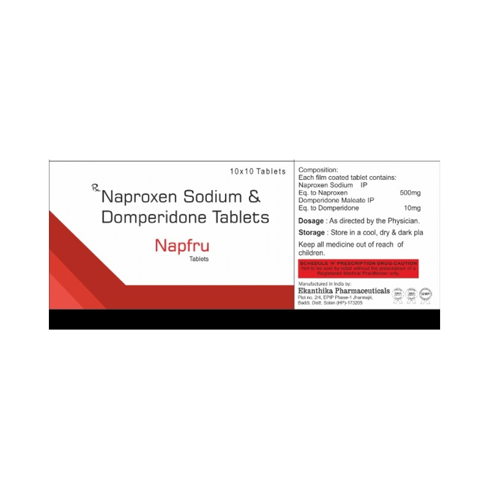 Napfru 500mg/10mg Tablet - Image 1