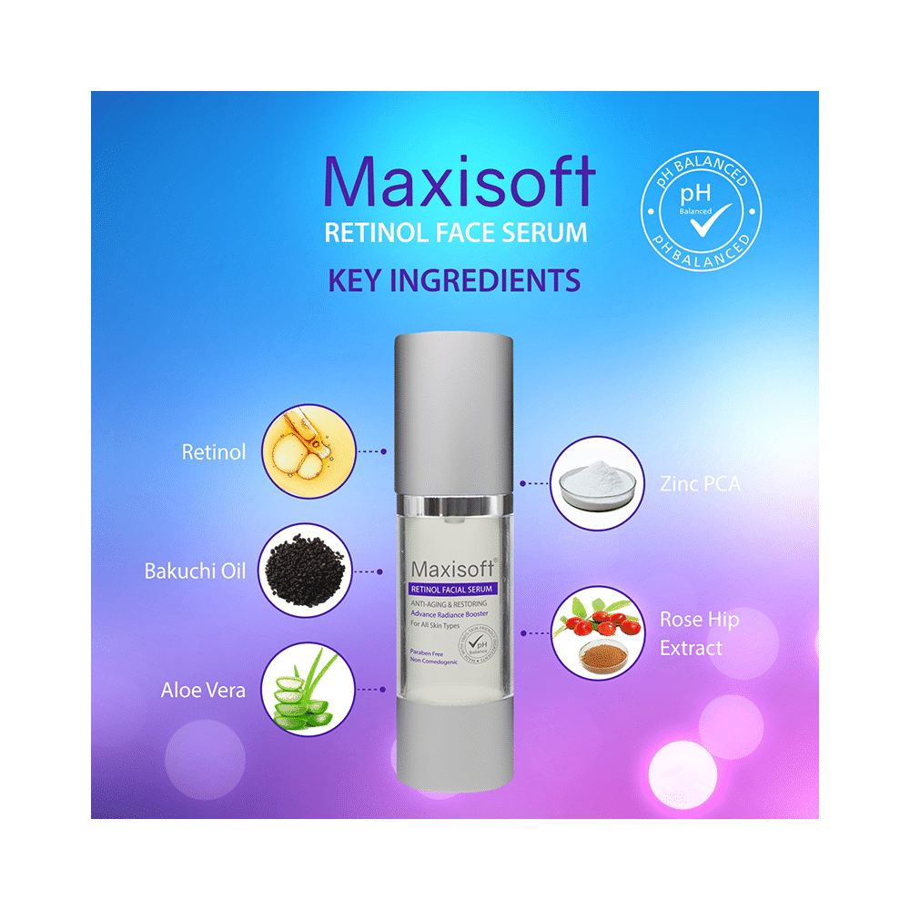 Maxisoft Retinol Face Serum (50ml Each) - Image 4