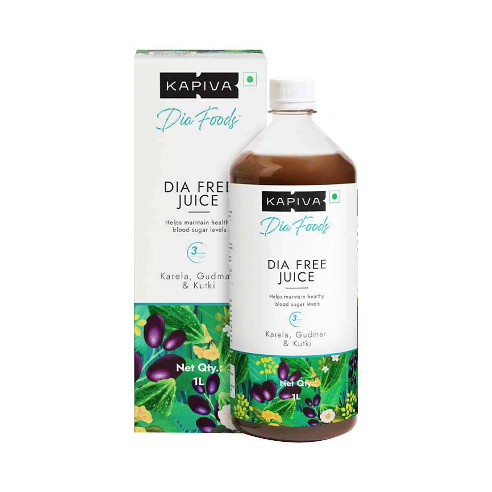 Combo Pack of Sugar Free Gold Low Calorie Aspartame Sweetener Pellet (500) & Kapiva Diafree Juice for Diabetes Care (1L) - Image 7