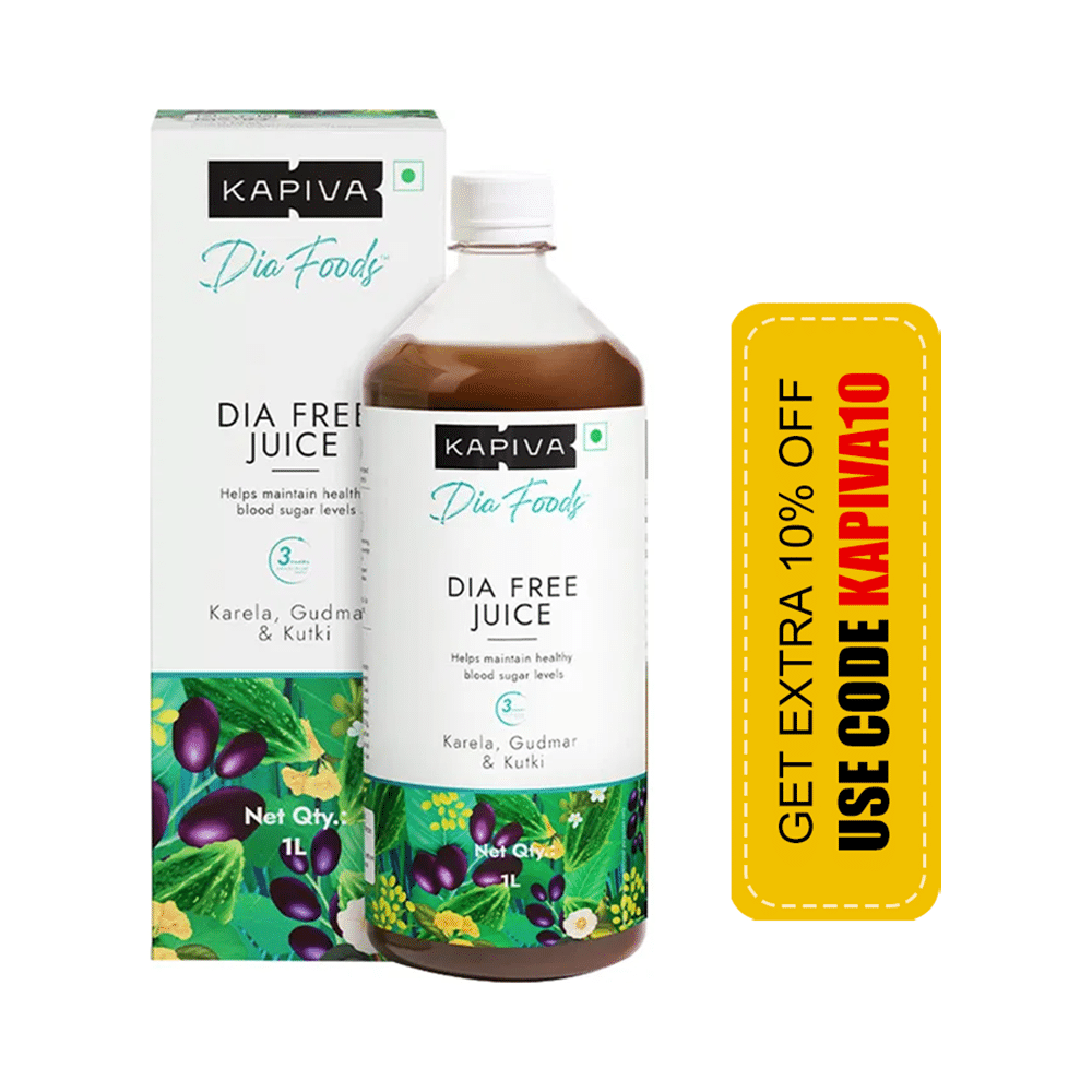 Combo Pack of Sugar Free Gold Low Calorie Aspartame Sweetener Pellet (500) & Kapiva Diafree Juice for Diabetes Care (1L) - Image 26