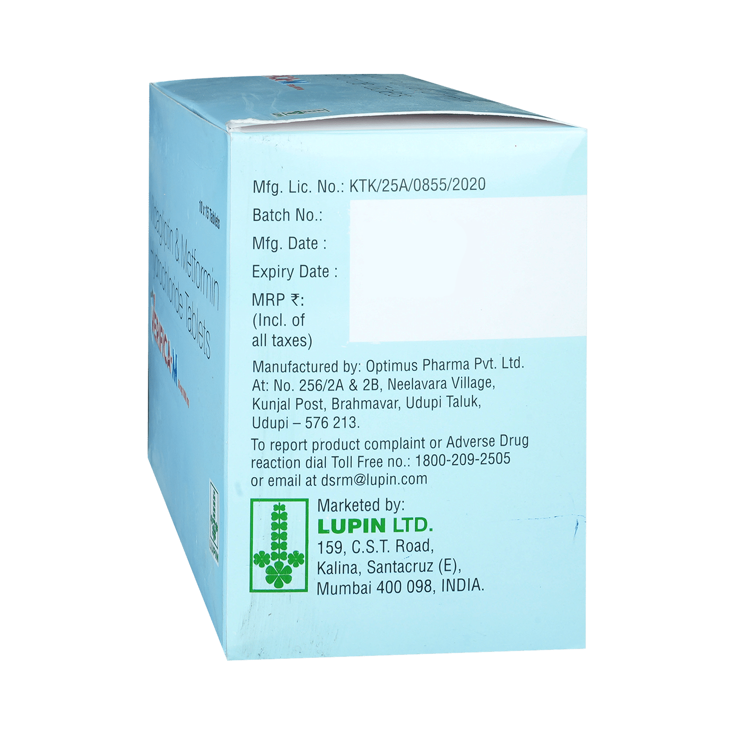 Verifica-M 1000mg/50mg Tablet - Image 4