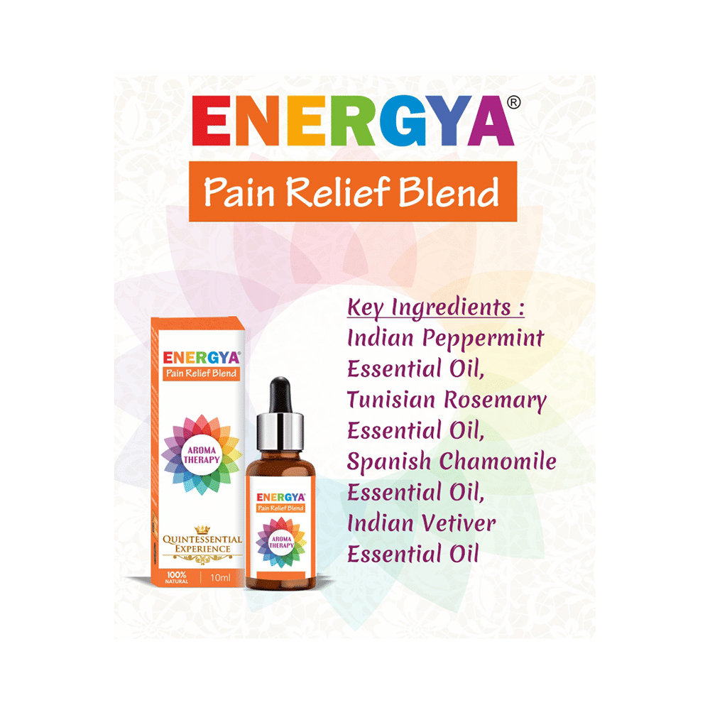 Energya Pain Relief Blend Aromatherapy Oil - Image 3