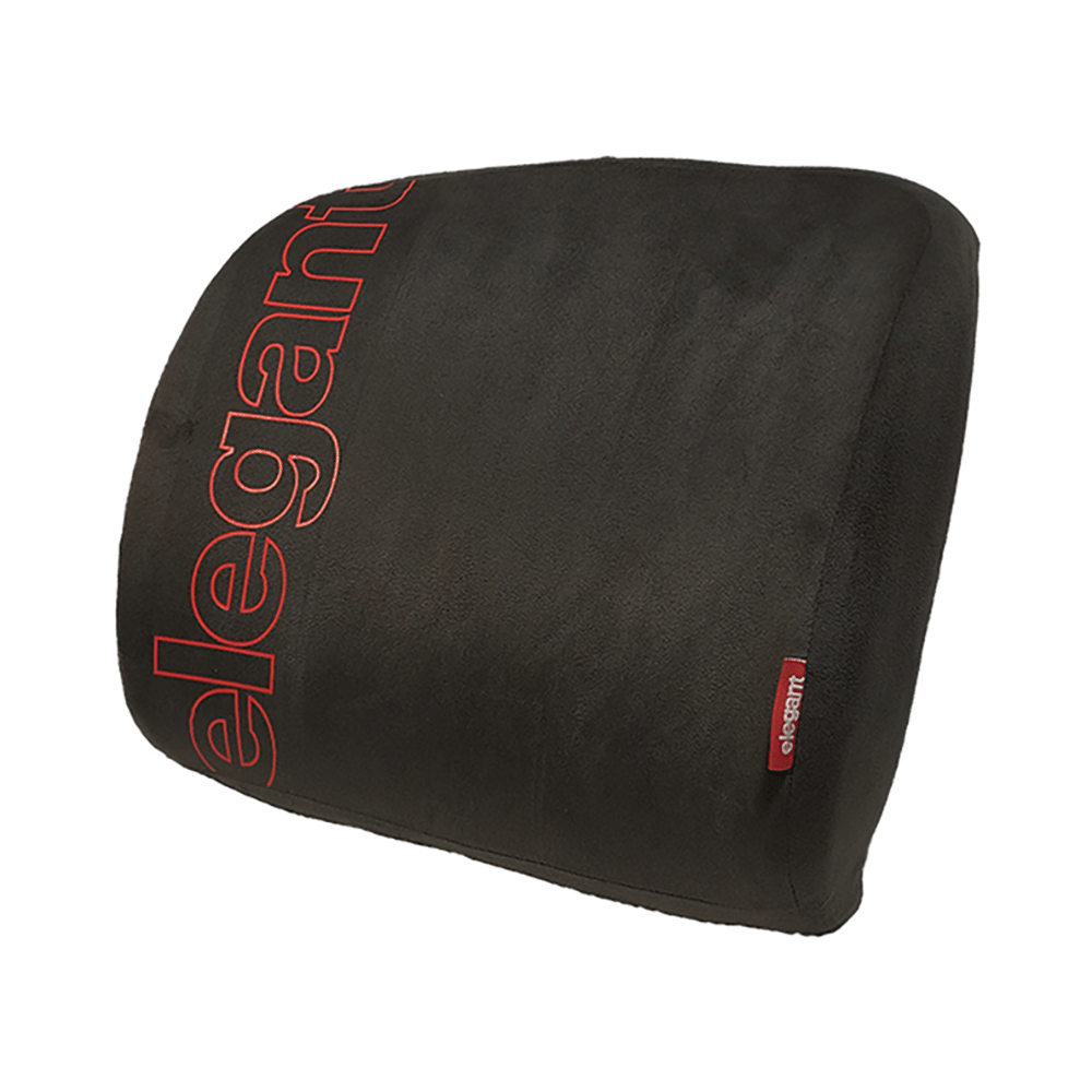 Elegant Active Memory Foam Lumber Support Black