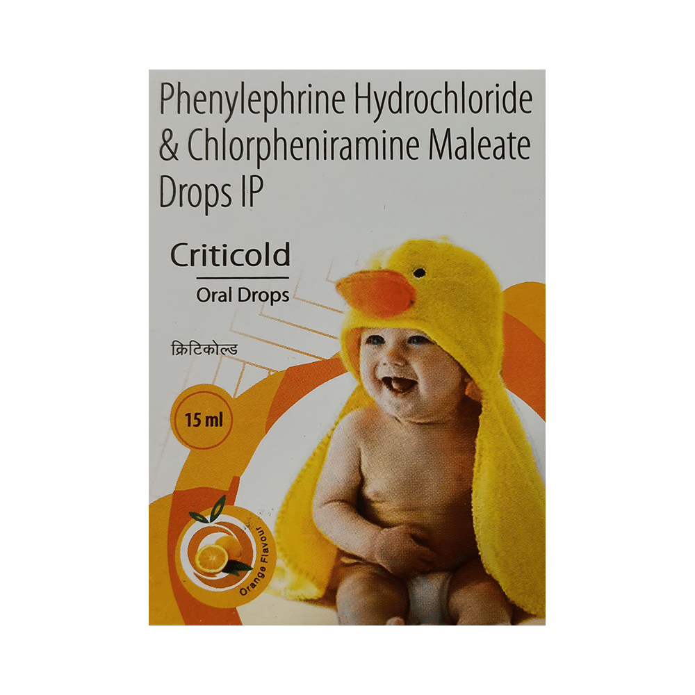 Criticold Oral Drops Orange - Image 1