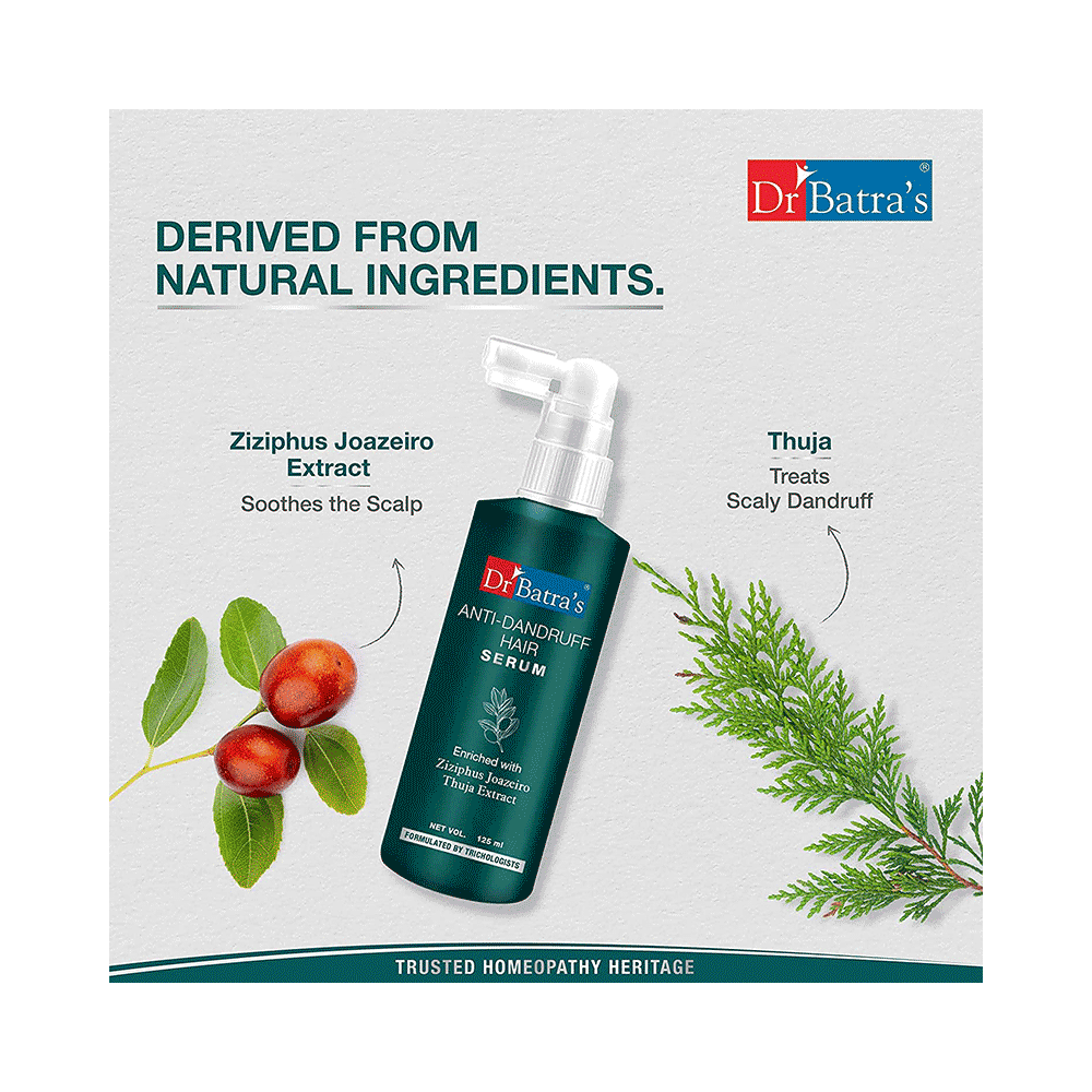 Dr Batra's Combo Pack of Anti-Dandruff Hair Serum 125ml, Conditioner 200ml and Shampoo 500ml - Image 7