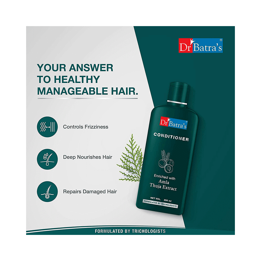 Dr Batra's Combo Pack of Anti-Dandruff Hair Serum 125ml, Conditioner 200ml and Shampoo 500ml - Image 9
