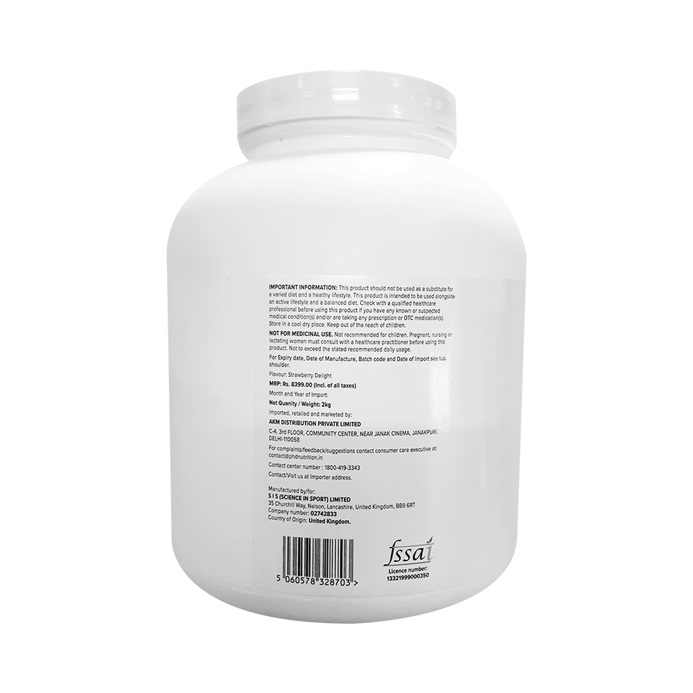 PHD 100% Grass Fed Whey Protein Strawberry Delight - Image 7