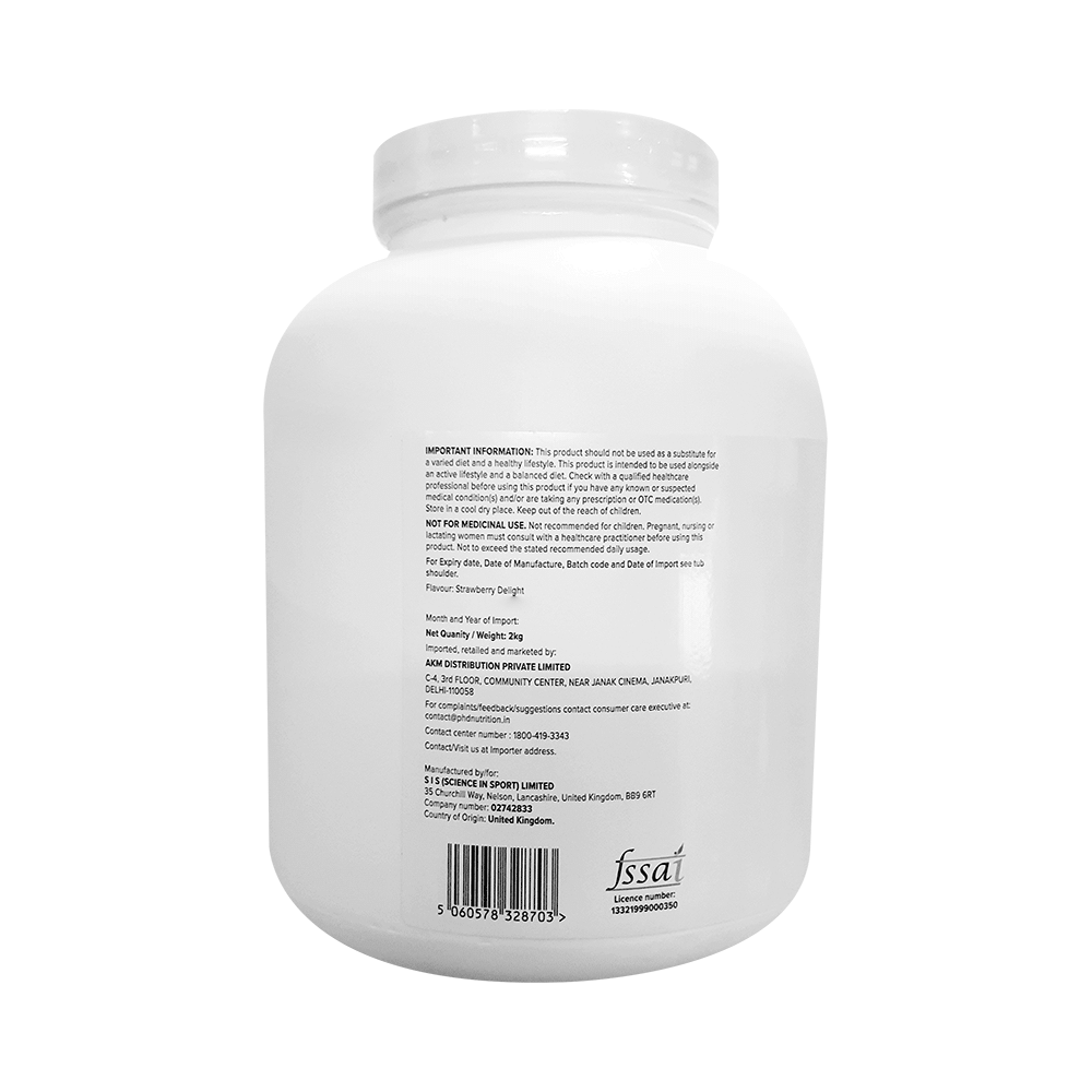PHD 100% Grass Fed Whey Protein Strawberry Delight - Image 3