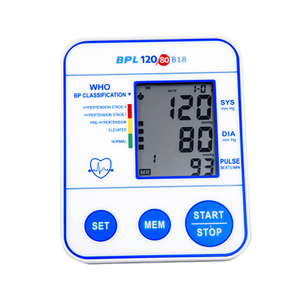 BPL B18 120/80 Blood Pressure Monitor - Image 1