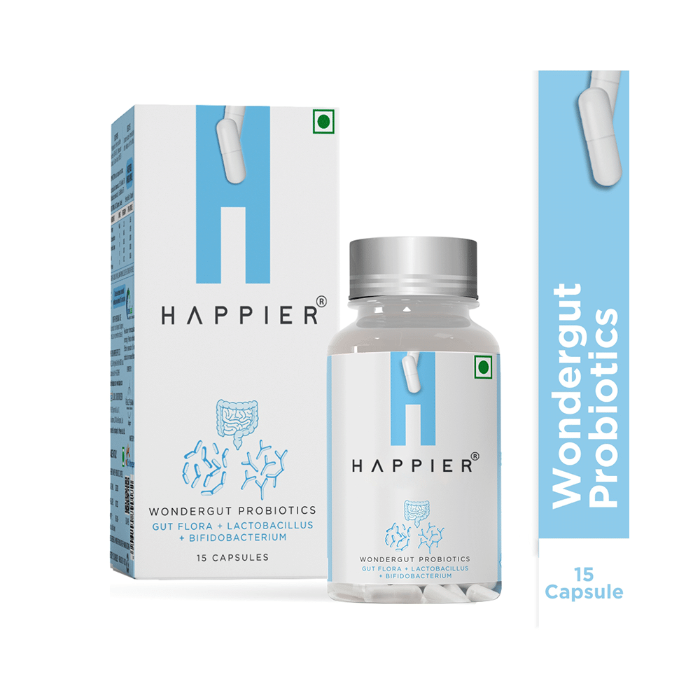 Happier Wondergut Probiotics Capsule - Image 2