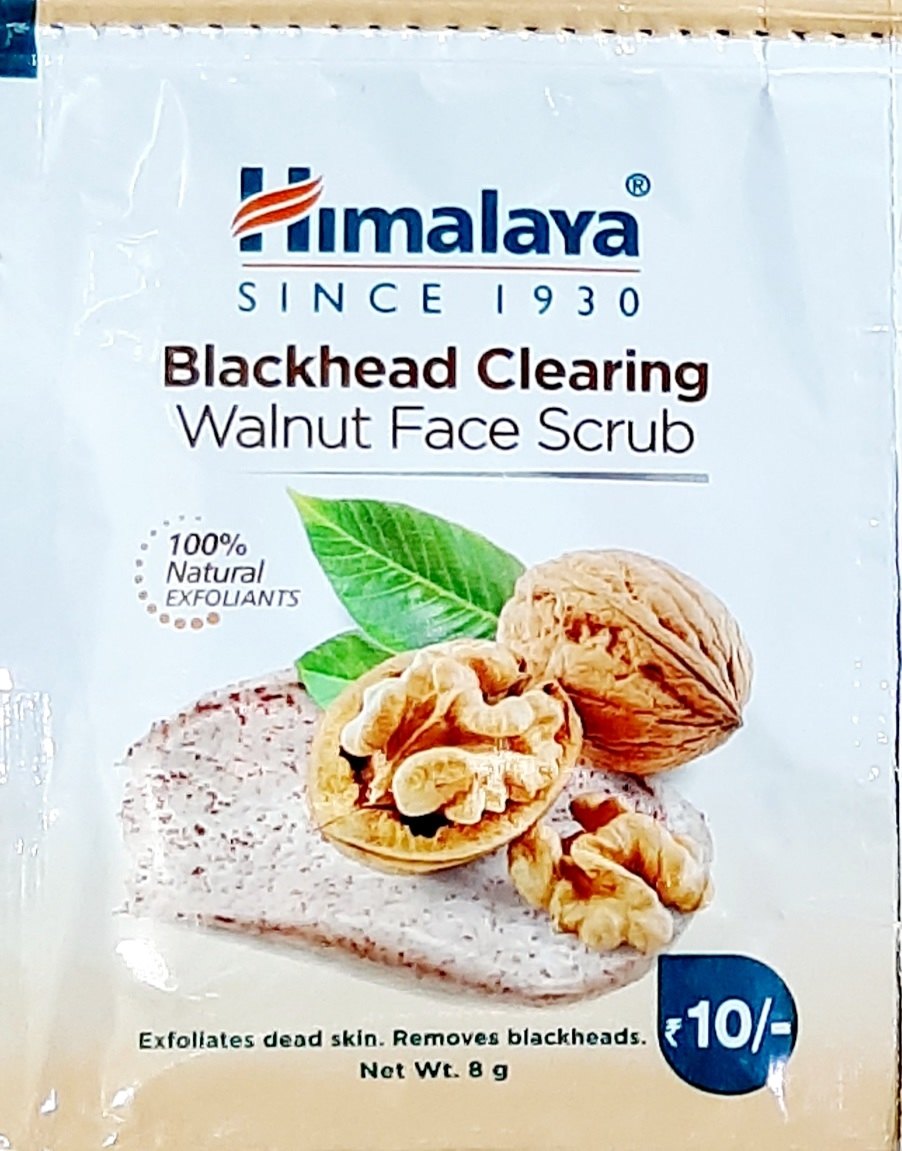 Himalaya Blackhead Clearing Face Scrub Sachet - Image 1